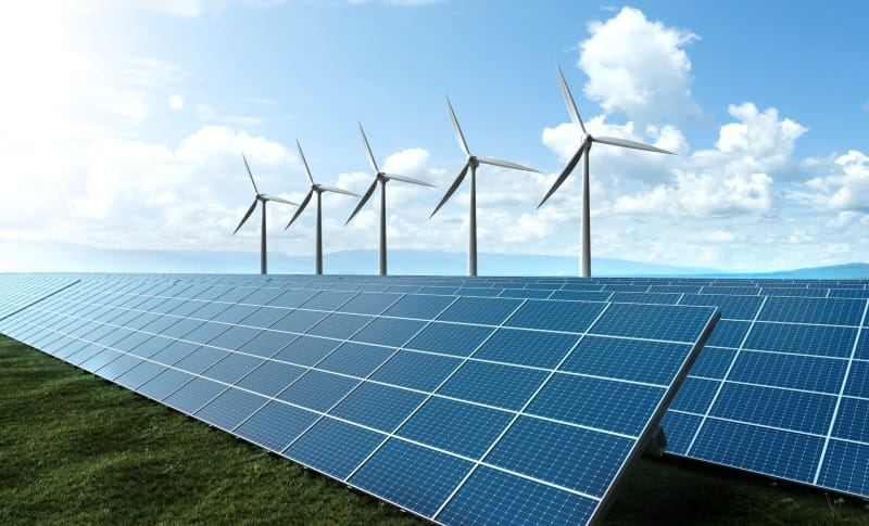 Solar and wind